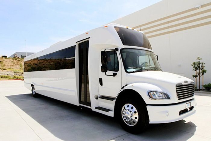 White limo bus – Laramie limo service