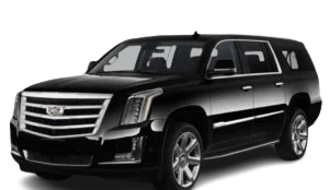 Laramie black Cadillac Escalade executive SUV